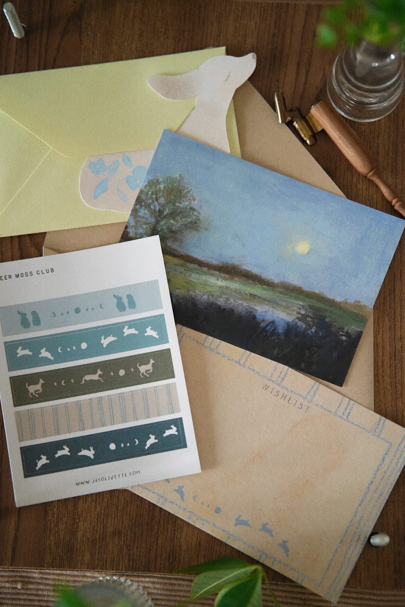 Deer Moss Mail Club No.4 – Exclusive Monthly Snail Mail - Image 8